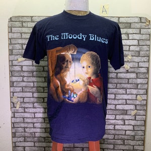 Vintage The Moody Blues English Rock Band Summer Tour 1996  Under License To Brockum  L size