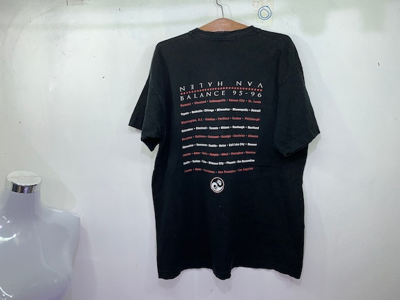 Vintage Van Halen Balance David Lee Roth Eddie Van Halen Alex Van