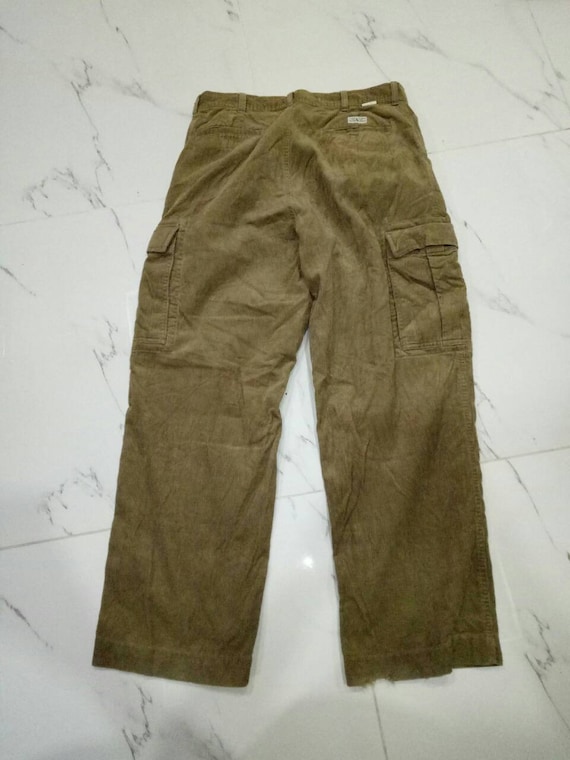 Rare Polo Ralph Lauren Corduroy Cargo Pant Waist 35 - Etsy