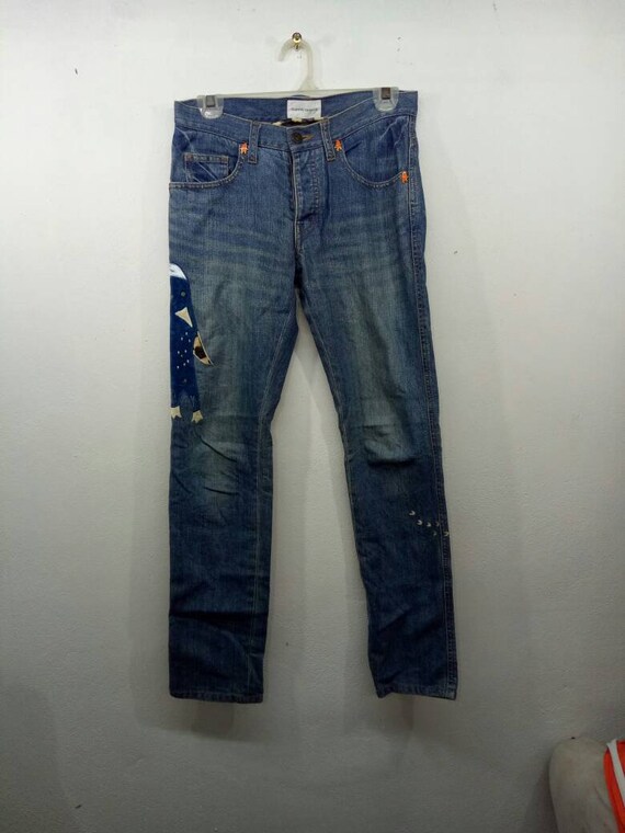 skinny jeans with patches