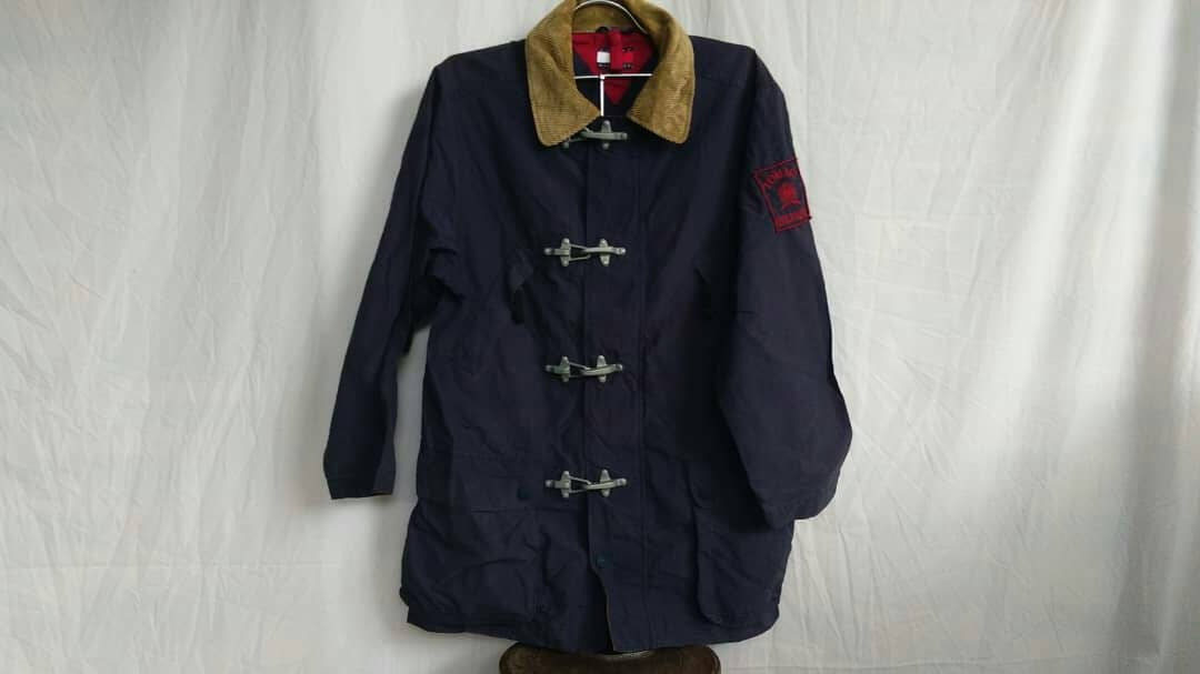 Rare!! Vintage Tommy Hilfiger Zipper Jacket Logo Embroidery Small Size