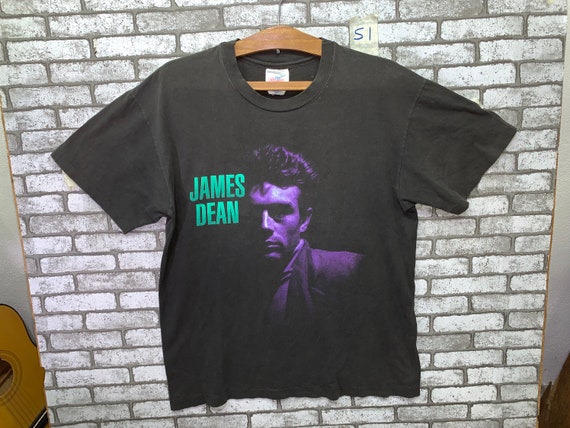 Vintage James Dean 90s Legend Actor T-shirt L - Etsy