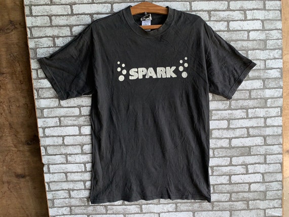 Vintage Spark Skateboard 90s T-shirt M - Etsy