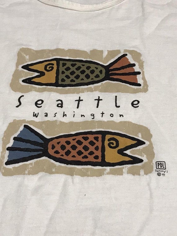 Vintage Seattle Washington Pdl Tommy’s 97  t-shir… - image 2