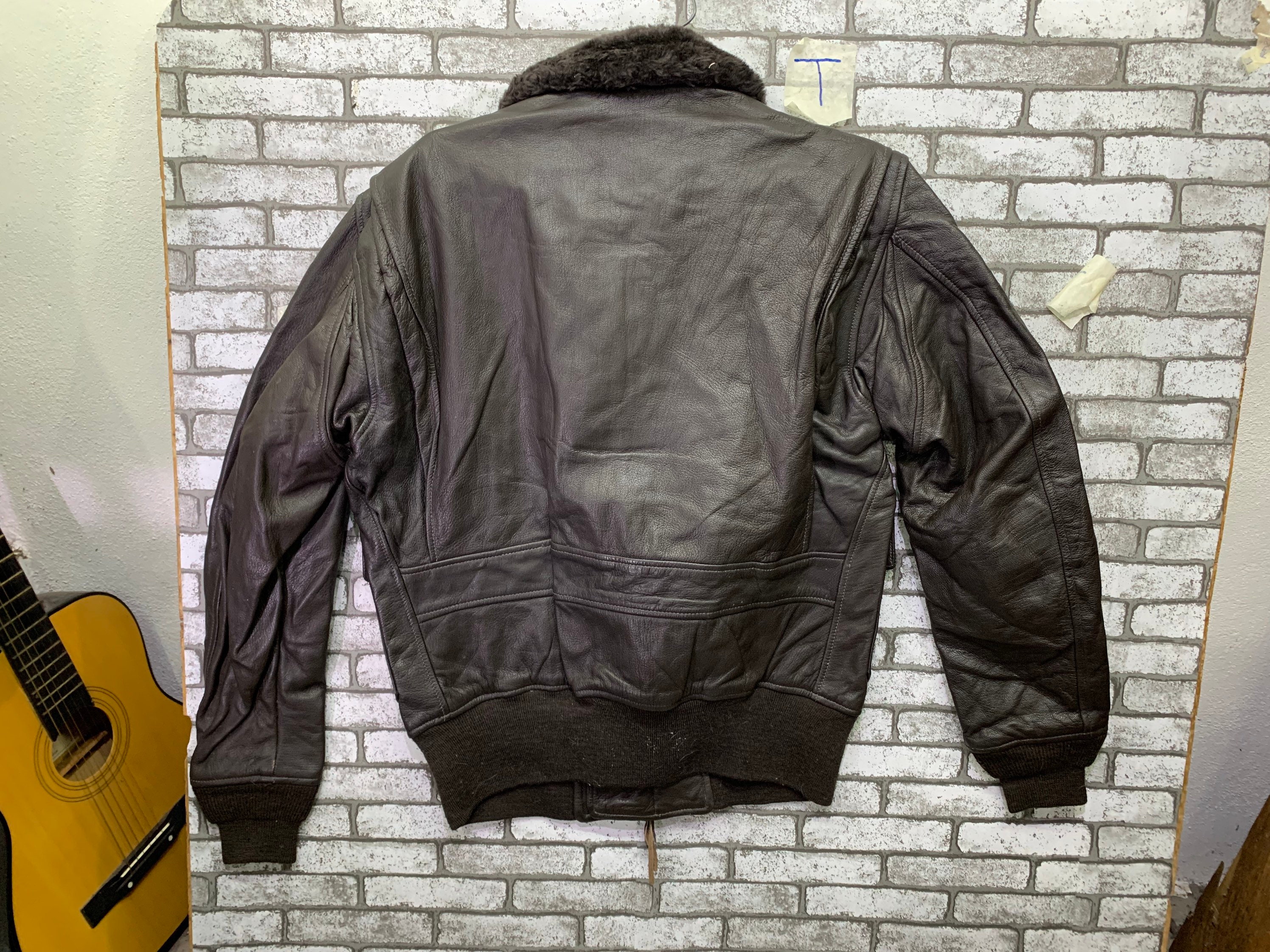 ジャケット・アウター 70s SCHOTT G-1 \"USN punching\" flight jkt 70s SCHOTT G-1 USN punching flight jkt