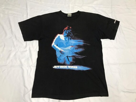 【ヴィンテージ】JEFF BECK ON TOUR T Jeff Beck Vintage Rock/concert/tour Graphic Tshirt - Etsy