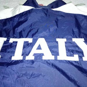 Vintage Adidas World Cup France 98 Italy Spell Out Embroidery windbreaker / swag/ hip hop/ streetwear M size image 8