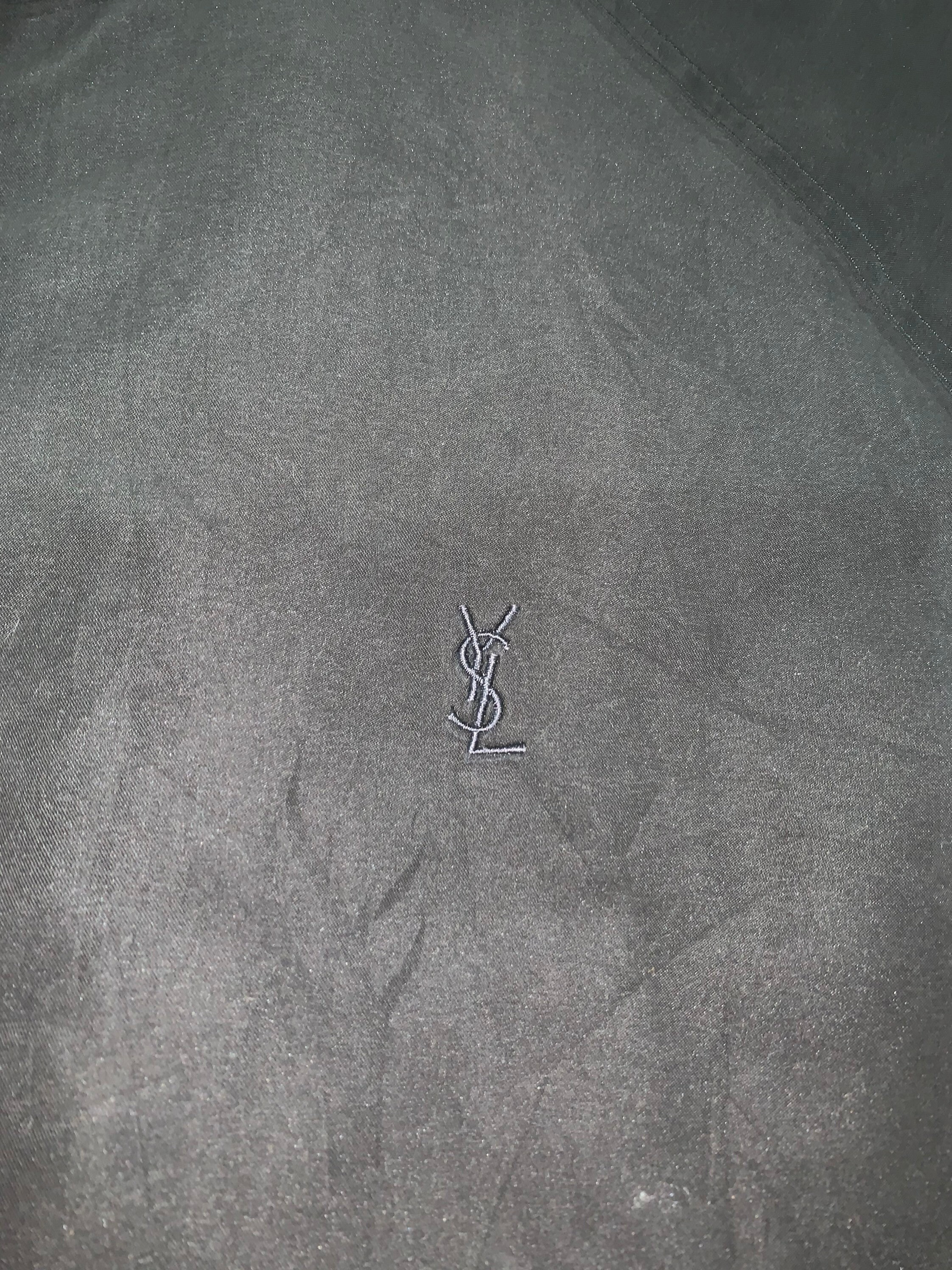 Yves Saint Laurent Pour Homme Spellout Big Logo Embroidery Yves Saint Laurent Pour Homme Spellout Big Logo Embroidery