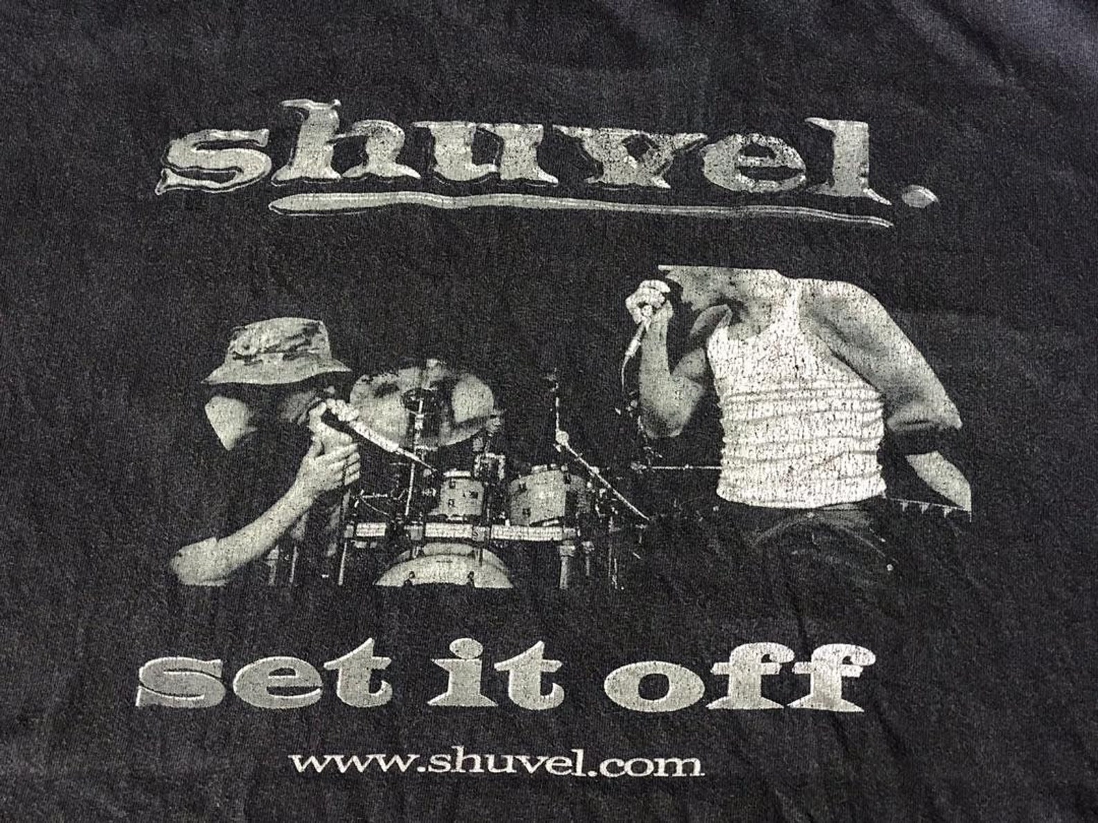 Rare Shuvel Set It off American Rap Metal Band Tshirt X L Etsy