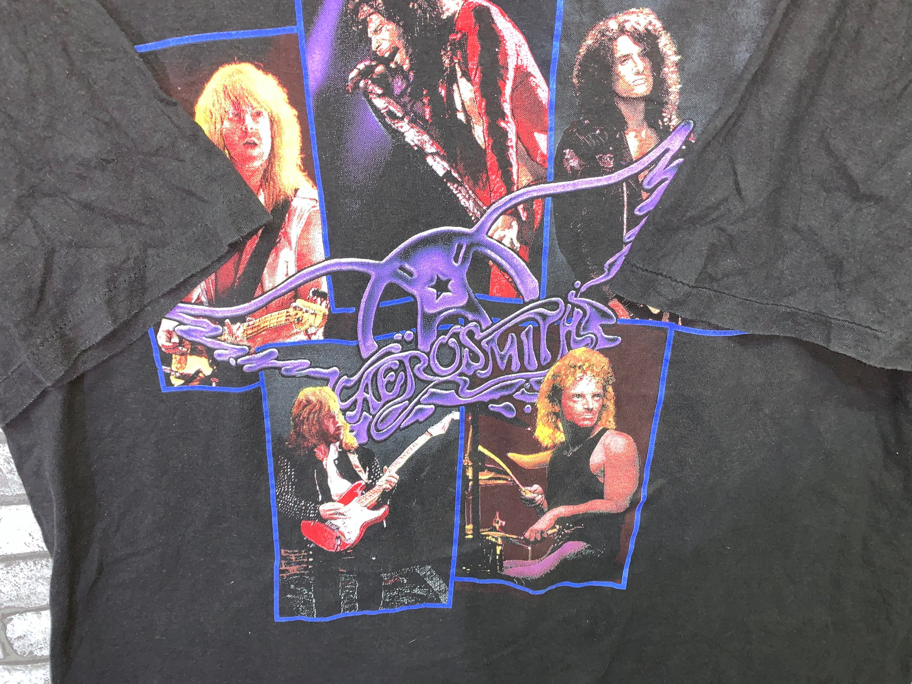 Vintage Aerosmith Pump Tour American Rock Band T-shirt X L Vintage Aerosmith Pump Tour American Rock Band T-shirt X L