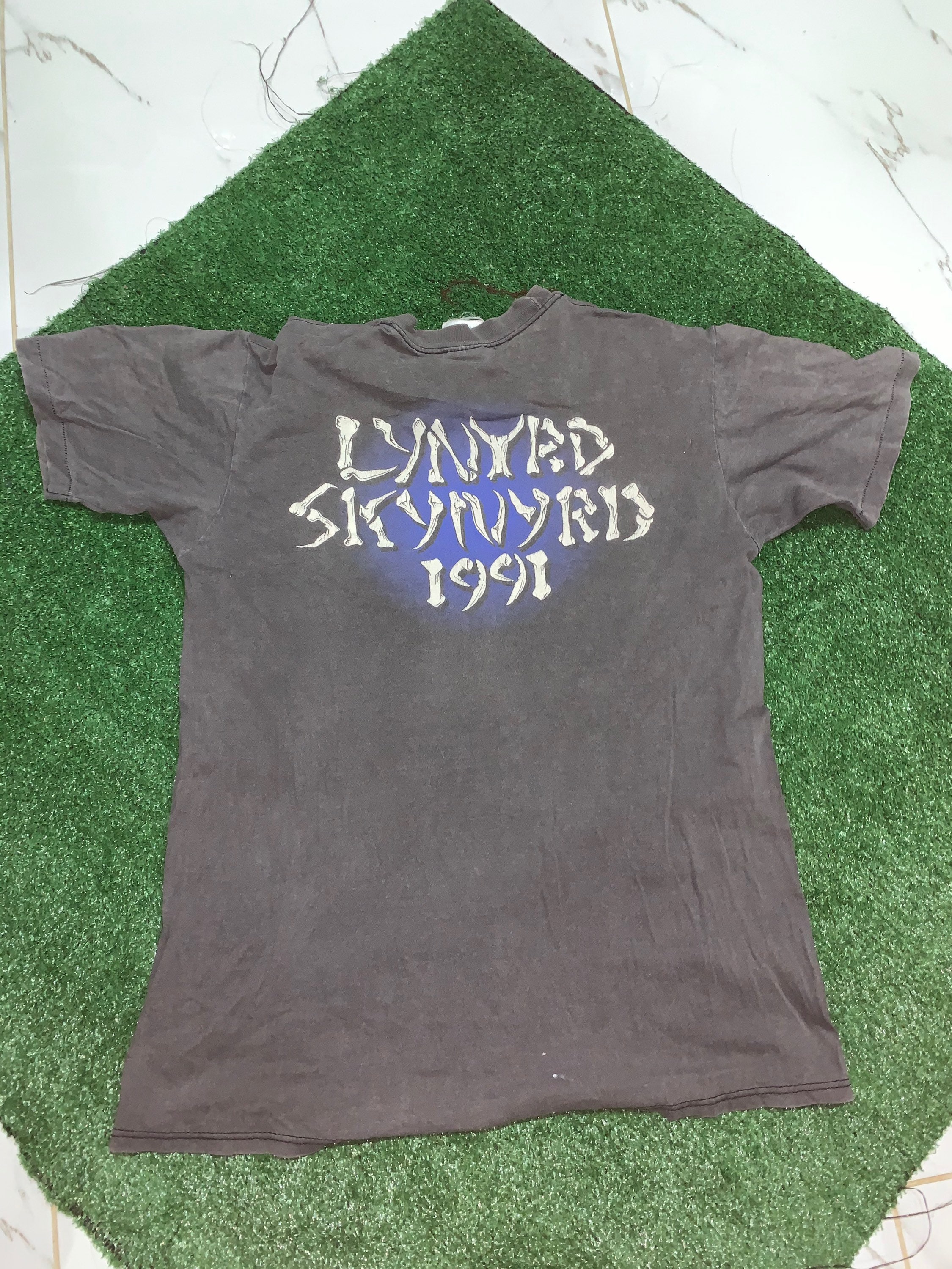 Vintage Lynyrd Skynyrd American Rock Band Tour 1991 T-shirt L - Etsy