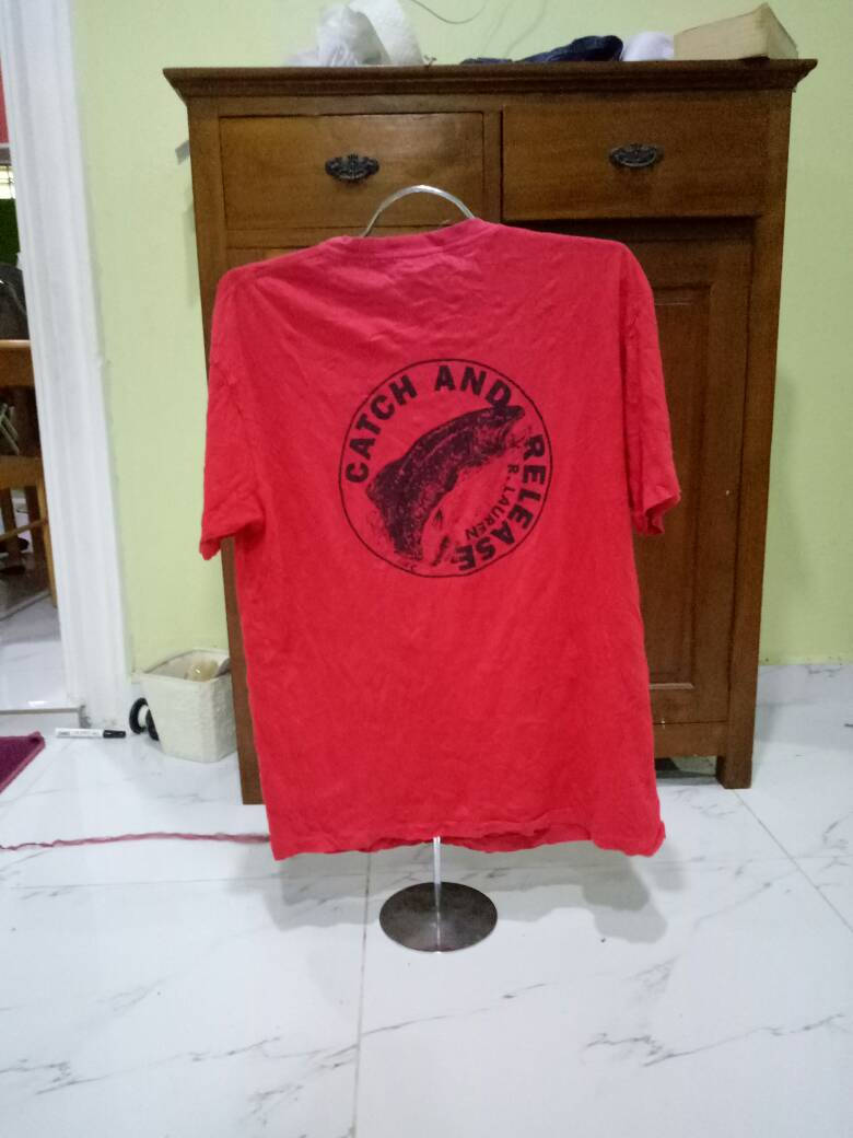 希少 vintage polo catch and release ラガーシャツ 90s Polo Ralph Lauren 