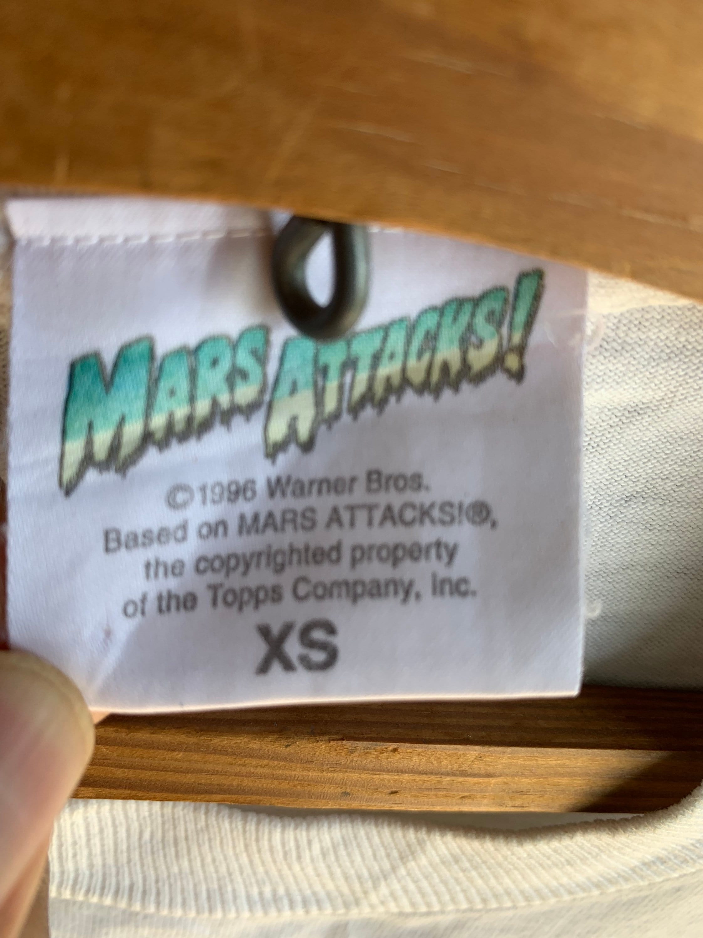 Vintage Mars Attack the Movie Confidental Aliens Army 1996 Warner 
