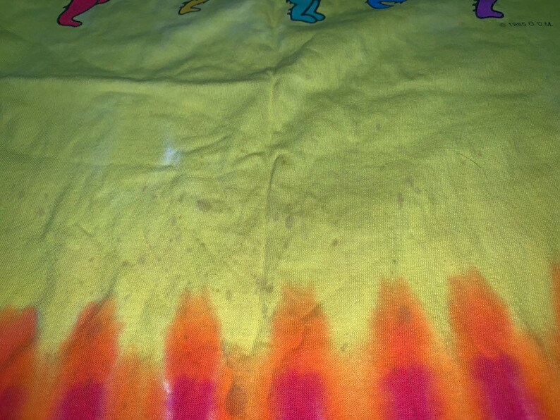 Grateful Dead 1995 Tiedye American Rock Band Large Size Rare!
