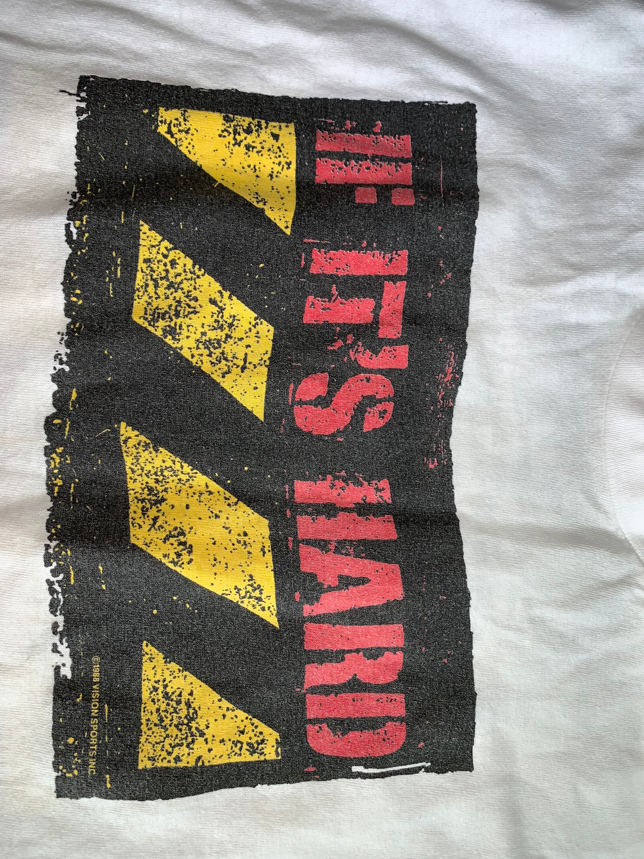 Rare! Vintage Vision Street Wear Grind It Skate Vision 1988 Rare! Vintage Vision Street Wear Grind It Skate Vision 1988