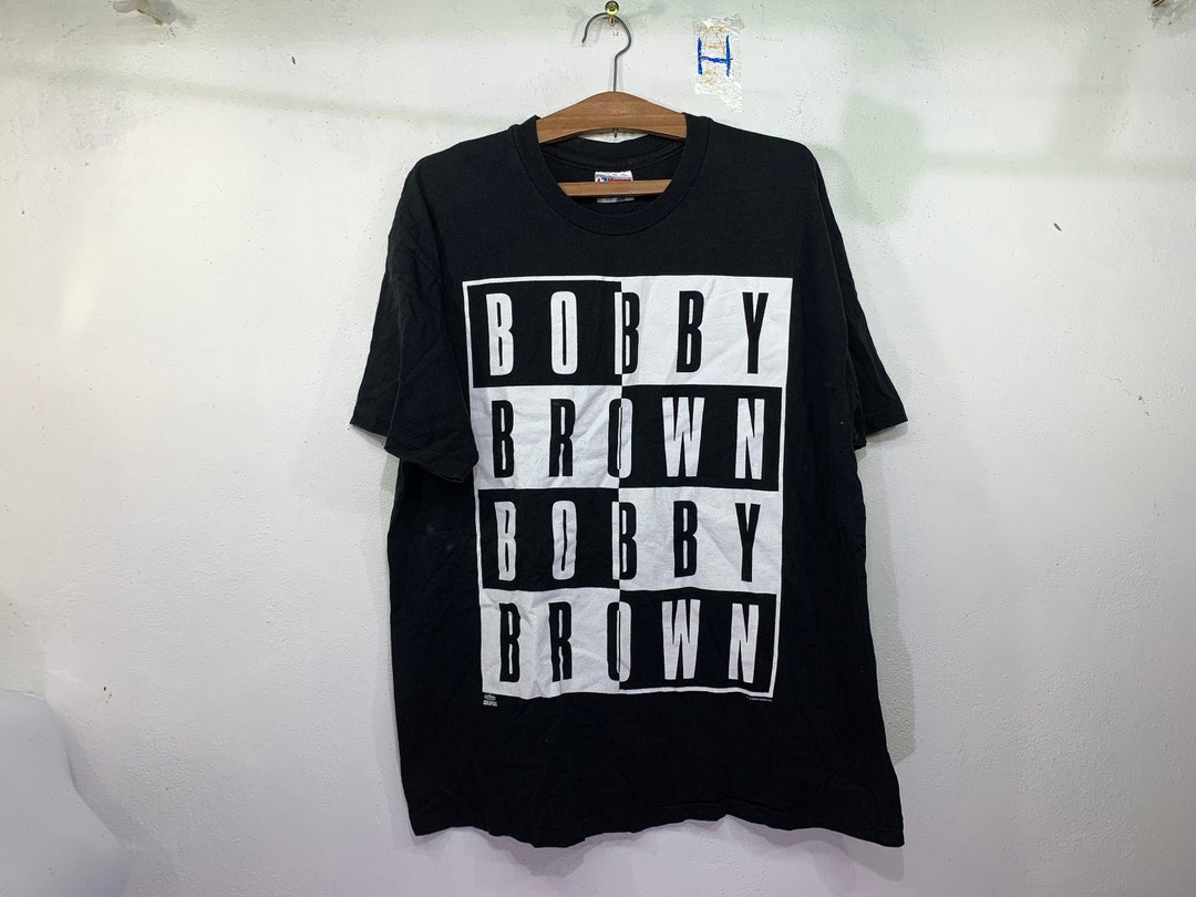 Buy Rare!! Vintage Bobby Brown Humpin Around the World Tour 1992 Rap Hip  Hop Tee Single Stitching X L Size Online in India