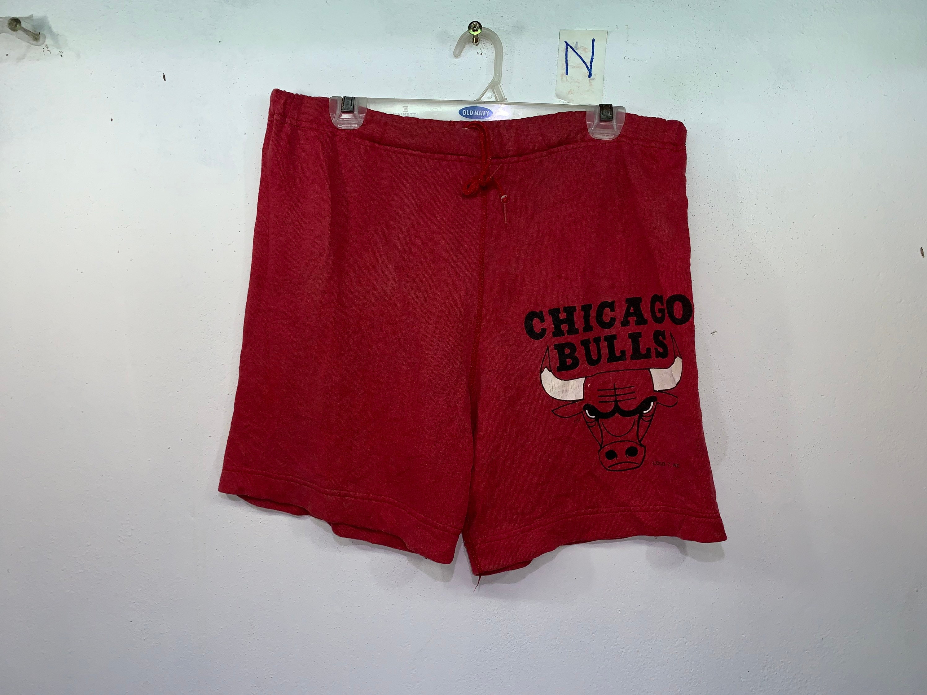 Chicago Bulls NBA rare basketball shorts vintage Champion USA original size  S-3