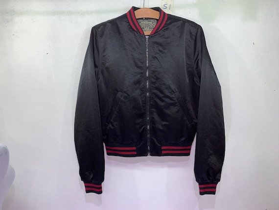 Vintage Guess Jeans Sukajan Jacket 20th Anniversary Spellout