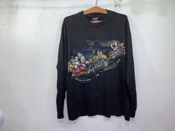 Vintage 2000 Harley Davidson X Looney Tunes Warner Bros Tasmanian 