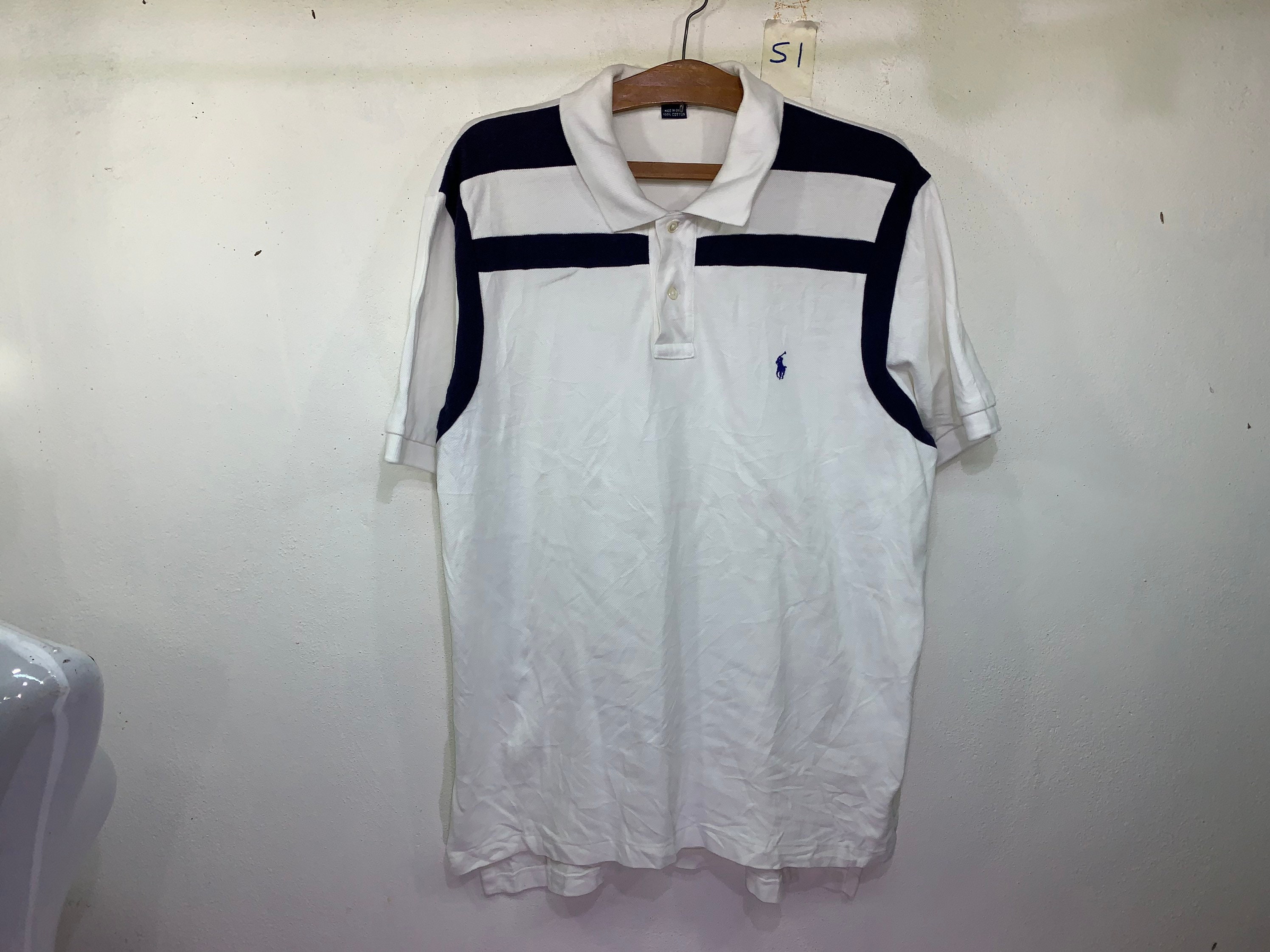 Vintage Polo Ralph Lauren Polo Shirt Raglan Lolife X L Size