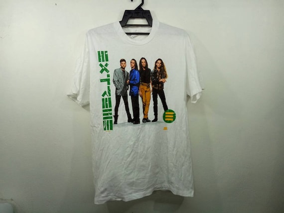 Rare!! Vintage Extreme Rock band Stop The World Tour … - Gem