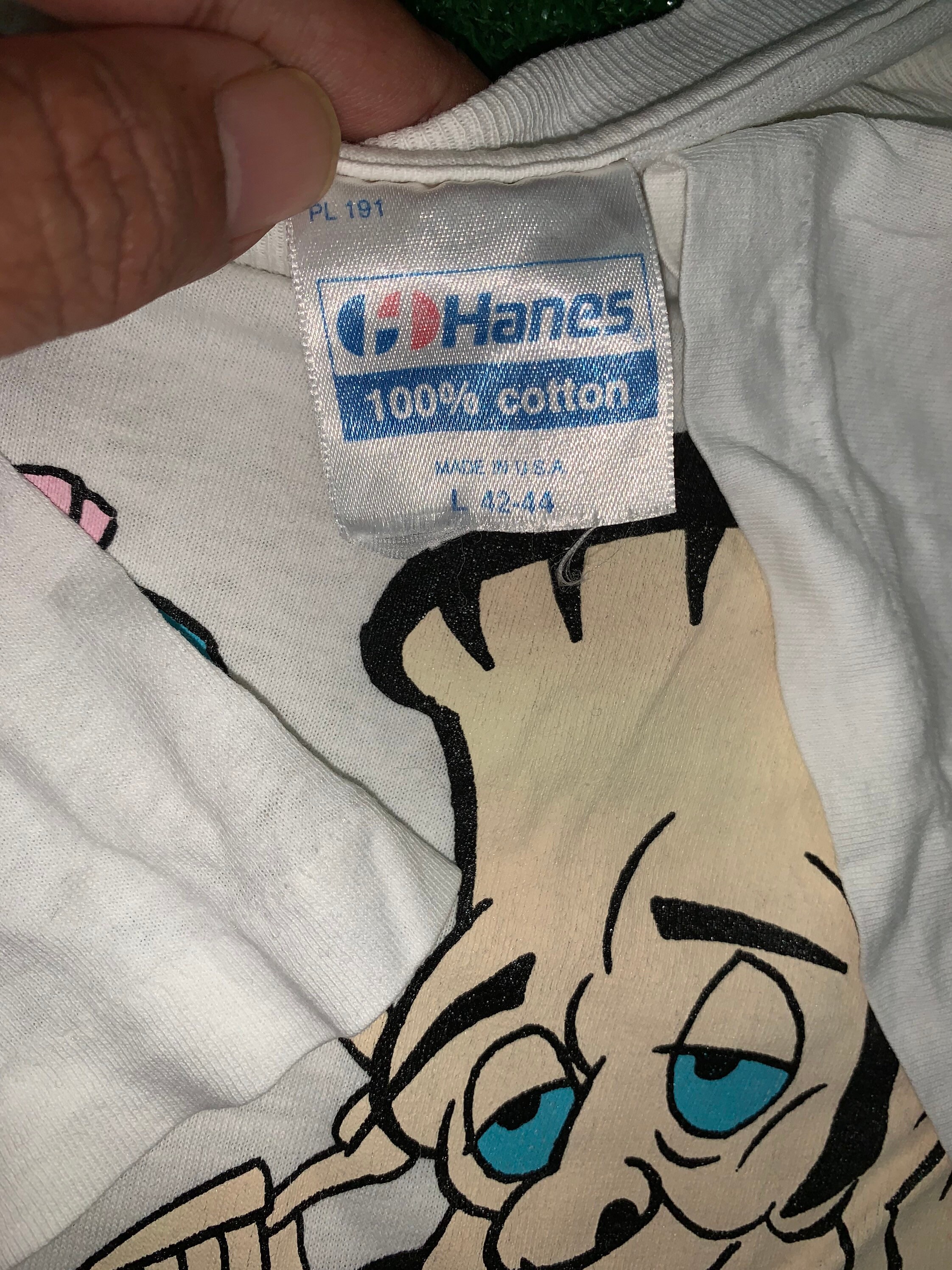 T-shirt Groovie Goolies Hanna-Barbera - Dessin Animé Vintage - Blanc Coton - Unisexe