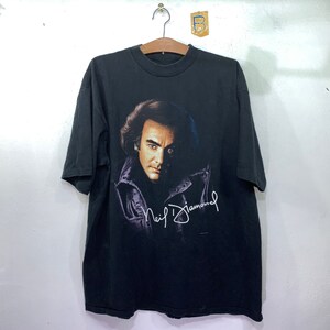 Vintage Neil Diamond American Singer Songwriter Actor Us Tour 1996 t-shirt X L