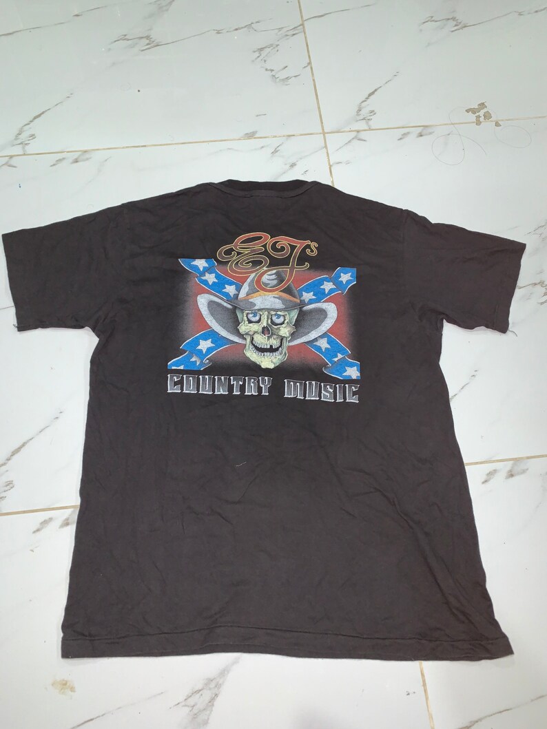 Vintage EJ O Reilly EJ\u2019s Redneck The British Country Music Hawaii 91 t-shirt L