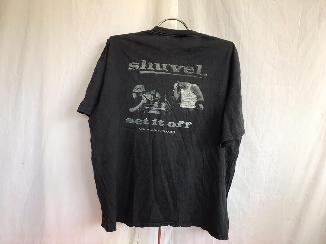 Rare Shuvel Set It off American Rap Metal Band Tshirt X L Etsy