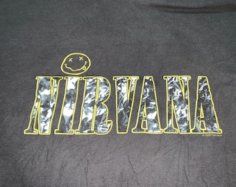 Rare!! Nirvana 1997 Vintage Tees L Size Kurt Cobain Dave