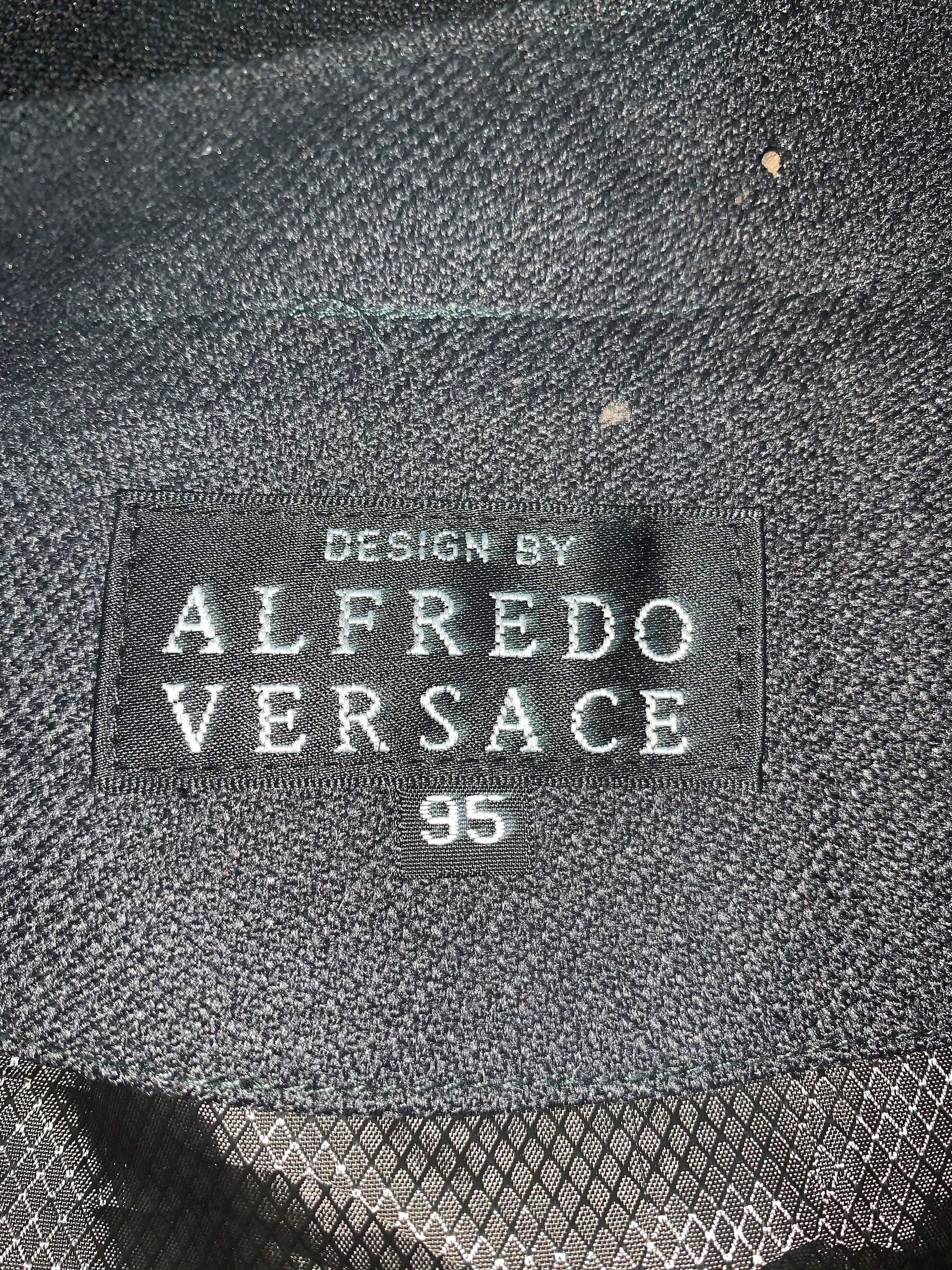 Alfredo Versace Jacket Coats Zipper 