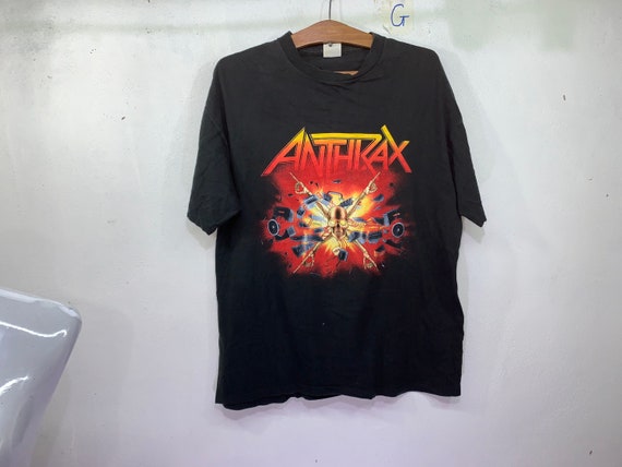 Vintage Anthrax Killer B Tour 1991 American Heavy Metal Band Big 