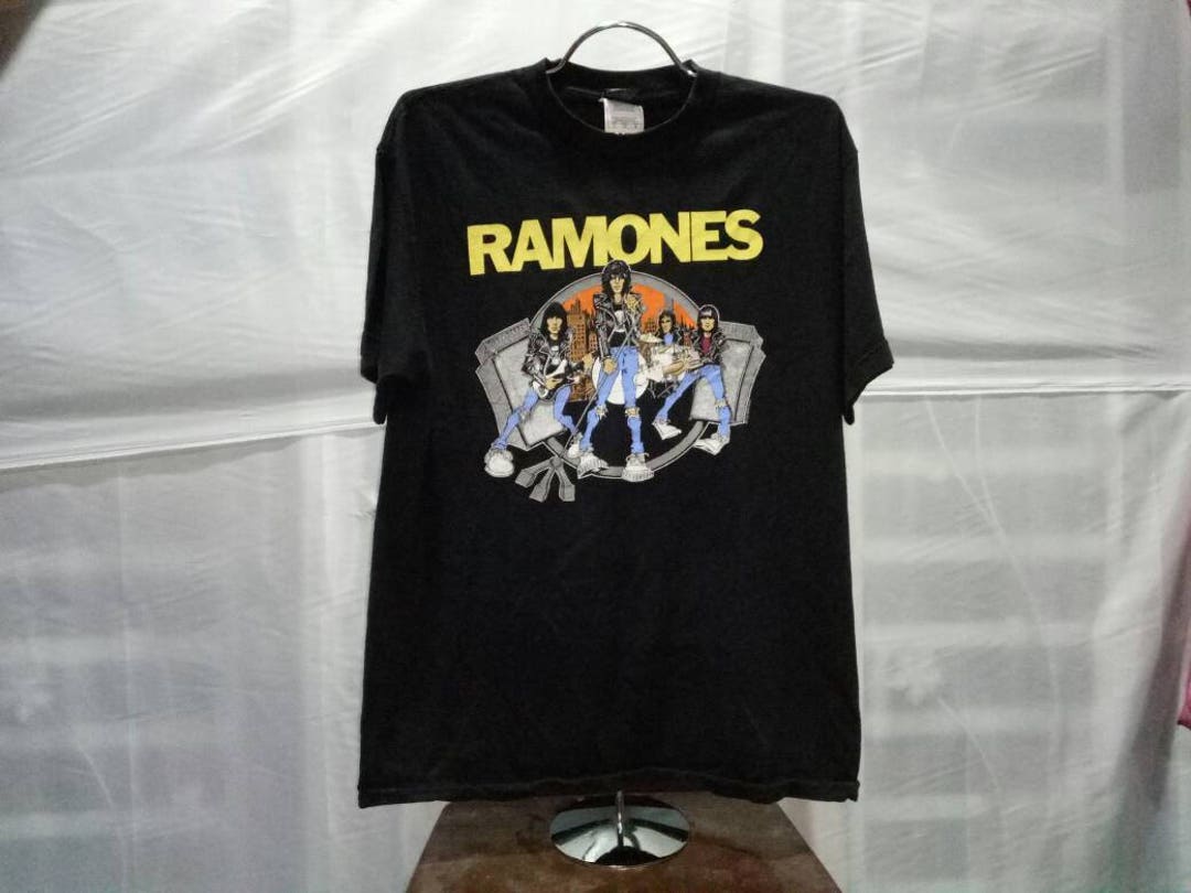 Rare Vintage Ramones Road to Ruin Gabba Gabba Hey Punk Rock Band T-shirt L  - Etsy