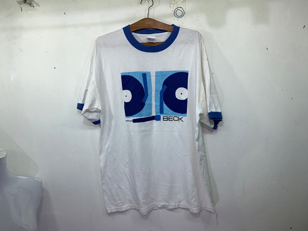 Vintage Beck Hansen 2 Turntables and A Microphone Odelay Tour