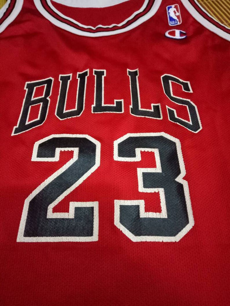 Very Rare Michael Jordan 23 Chicago Bulls Authentic NBA - Etsy