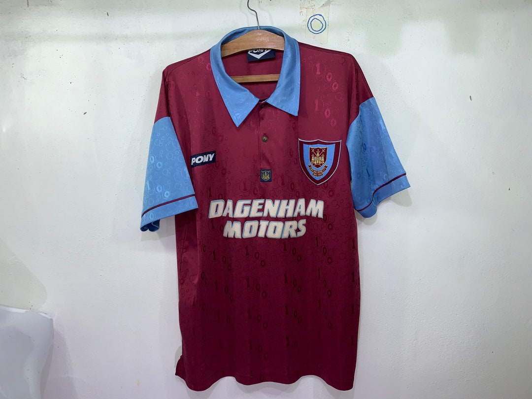 West Ham United 1995-96 Retro Football Shirt | Vintage