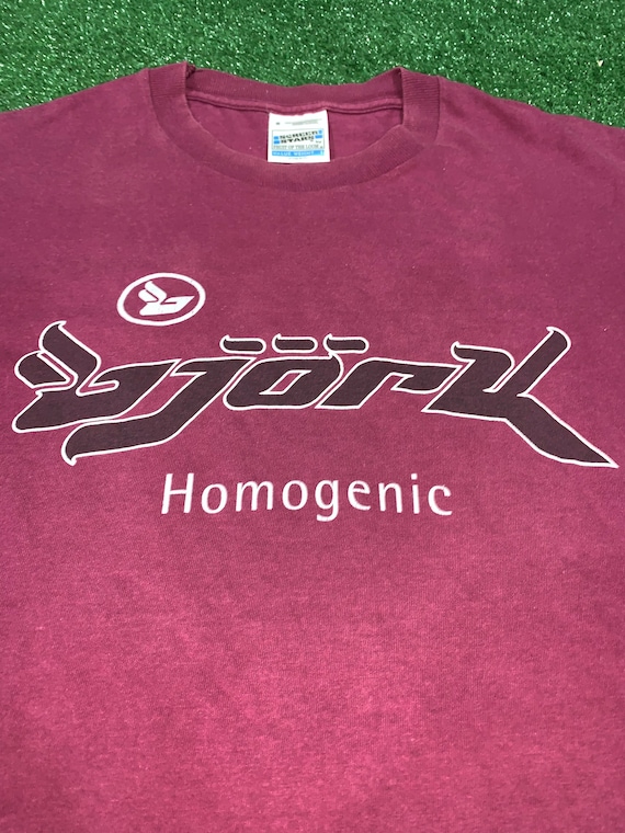 90s Bjork Homogenic T-shirt Raptee Wrap Tee Rock … - image 2