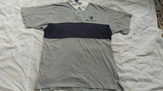 Rare!! Champion Spellout Big Logo polos - image 7