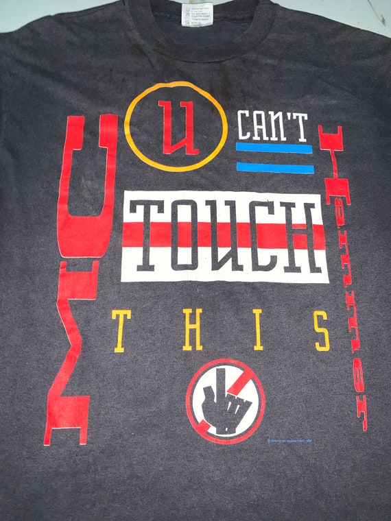 Rare!! Mc Hammer U Can't Touch This World Tour 90 Hip… - Gem