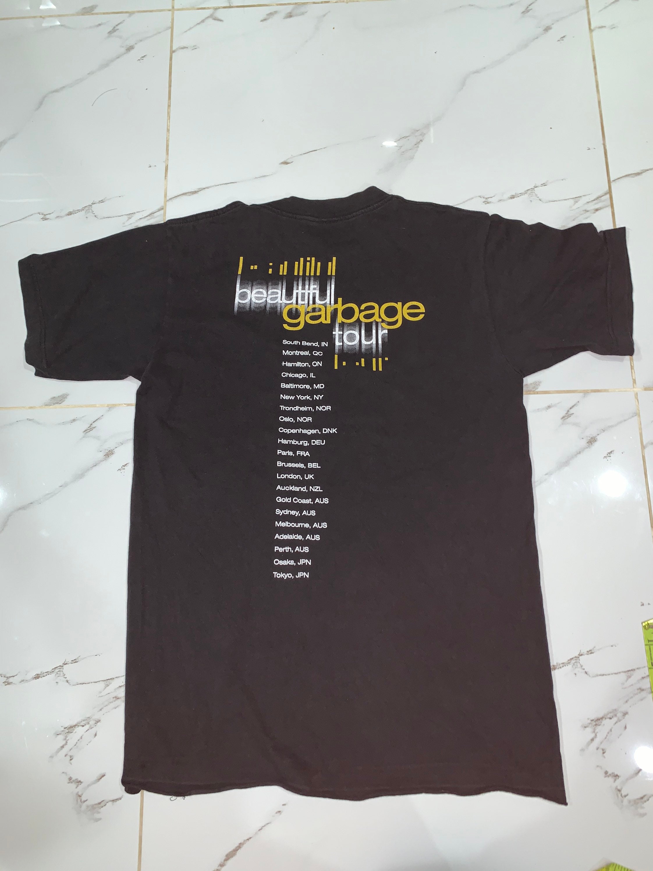 Vintage Garbage Beautiful Garbage World Tour 2001 American