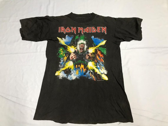 Rare! Vintage Iron Maiden Shoot The Fucker No Pra… - image 8