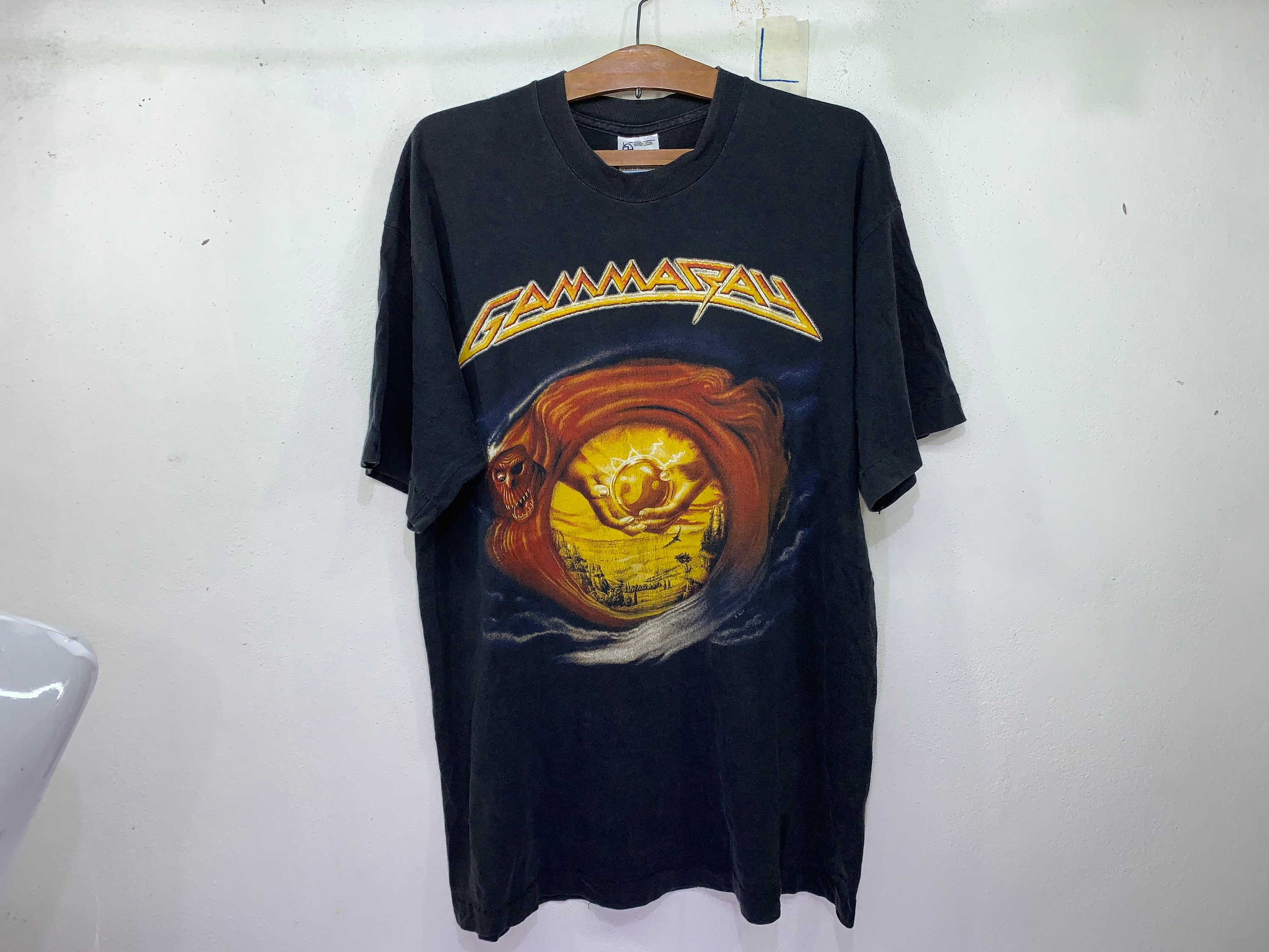 GAMMA RAY ガンマレイ バンドTシャツ ヴィンテージ Tシャツ ガンマレイ Gamma ray 1997年 ビンテージ ツアー tシャツ - メルカリ
