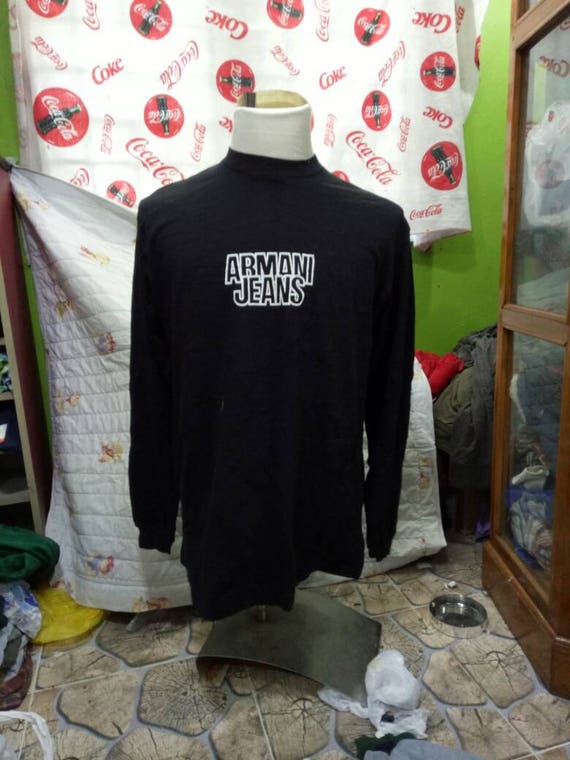 armani jeans long sleeve