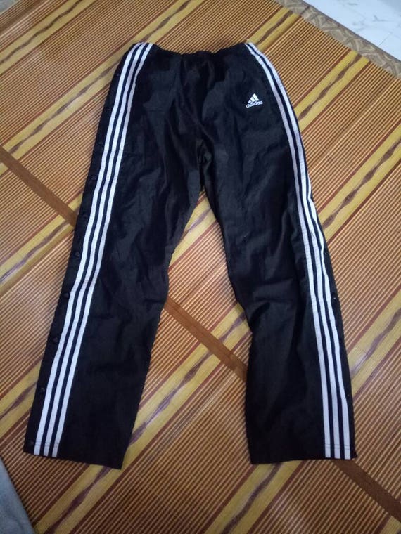 adidas track pants full stripe