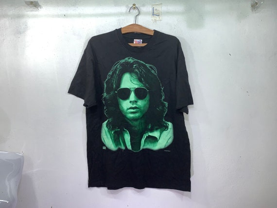 Vintage 1998 The Doors Jim Morrison Big Print Made in USA Boxy Fit XL