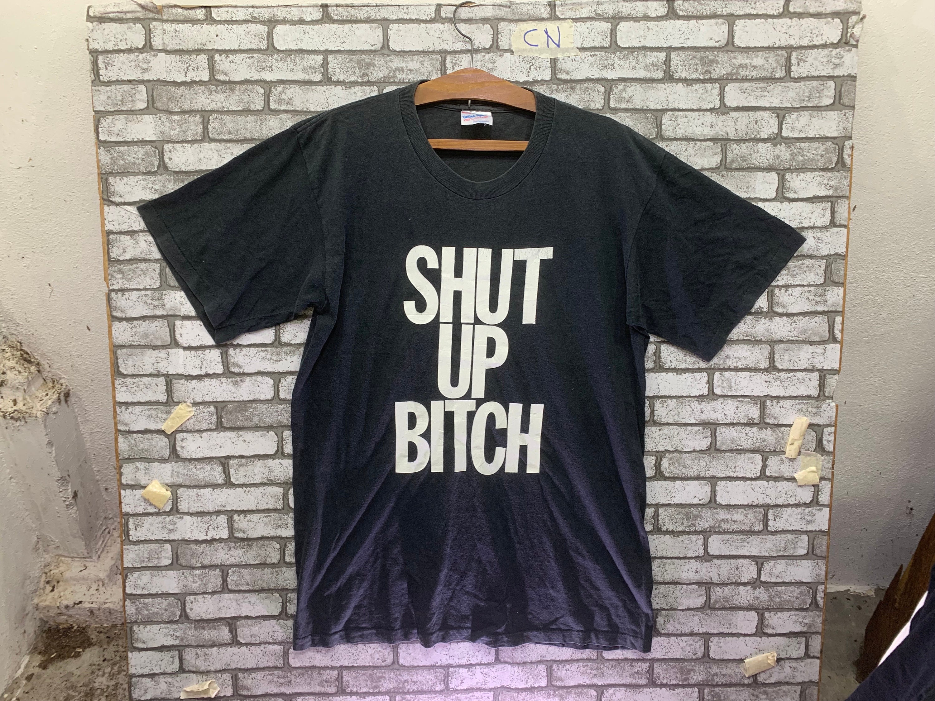 Vintage Shut up Bitch 90s Tshirt L Size - Etsy Vintage Shut up Bitch 90s Tshirt L Size - Etsy