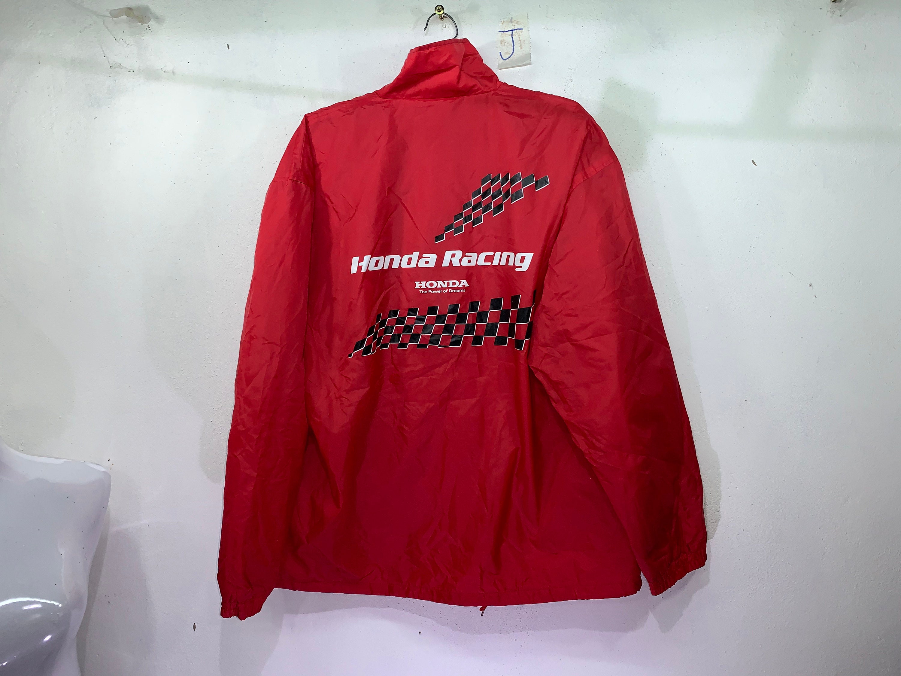 Rare!! Honda Racing Team Light Jacket X L Size - Etsy