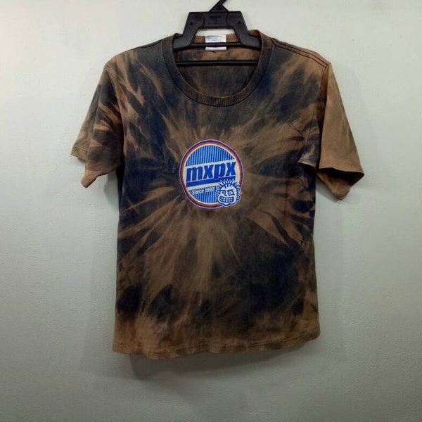 Rare!! Vintage Mxpx Hard Core Punk Skate Punk Tiedye Acid Wash Small Single Stitching ( storeQ)