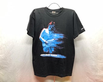 ミュージシャン JEFF BECK GROUP japan tour 1989 tee el JEFF BECK GROUP japan tour 1989 tee el