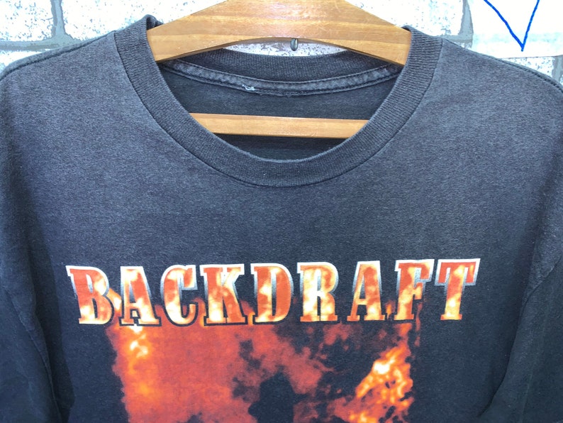 Vintage Backdraft Thriller Action Movie Kurt Russel William Baldwin ...